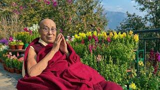 His Holiness The Dalai Lama Leaves Park Hyatt Hotel in NYC this morning around 7 a.m.