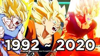 Evolution Of Son Gokus Super Saiyan Awakening 29 Games 1992 to 2020 Obsoleted