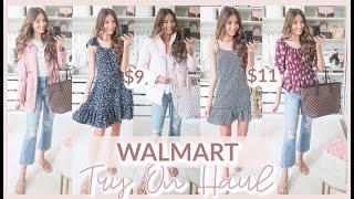 HUGE WALMART TRY ON HAUL 2020  SUMMER + PRE-FALL OUTFITS