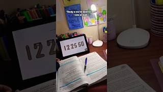 LATE NIGHT STUDY VLOG  Mini vlog  Board exams  12th grader #youtubeshorts #boards2024