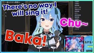 There is no way I will sing it Hoshimachi Suisei Kakkoyokute Gomen【Hololive  Eng Sub】