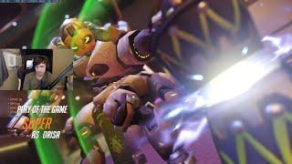 POTG ORISA OP OW 2 ORISA REWORK SUPER GAMEPLAY CIRCUIT ROYAL OVERWATCH 2 PVP BETA