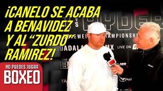 Reporte desde San Diego ¡Canelo se acaba a Benavidez y al “Zurdo” Ramírez #canelovsryder #Canelo