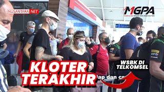 Update Mandalika - Kedatangan Pembalap dan Crew di Bandara Internasional Lombok