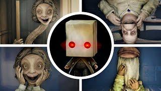 Little Nightmares 2 All Bosses with Super Mono Mod