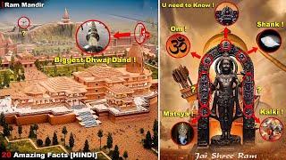 20 Amazing FACTS about RAM MANDIR  HIDDEN DETAILS  Decoding The Architecture