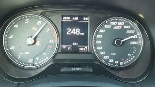 Seat Ibiza Cupra 1.8 TSI 0-250kmh Acceleration tuned 270hp
