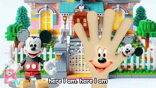 Mickey Lego Finger Family Nursery Rhymes & Kids Songs