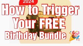 How to trigger your FREE Birthday Bundle in Rise of Kingdoms