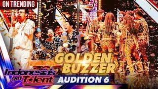 THE ULTIMATE GOLDEN BUZZER Bala Bali Sukses Buat All Judges Amazed - Indonesias Got Talent 2023