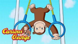 George does gymnastics  Curious George  Kids Cartoon  Kids Movies