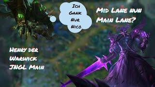 League of Legends Kassadin I Mid Lane nun Main Lane? I Henry der Warwick JNGL Main