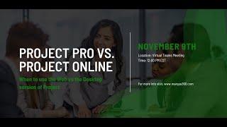 Project Professional &. Project Online PWA Tips N Tricks