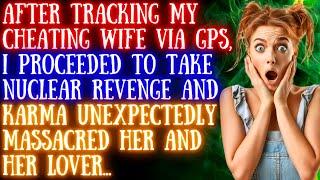 After Tracking My Cheating Wife By GPS I Started My Nuclear Revenge & KARMA Destroyed Her Lover