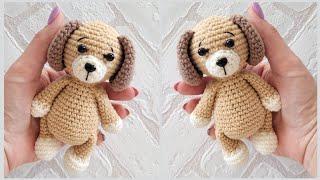 СОБАЧКА ВЯЗАНАЯ КРЮЧКОМcrochet dogHäkelhund