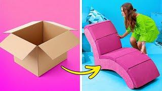 ️ Muebles y Decoración de Cartón DIY ¡Divertido Económico y Fabuloso 