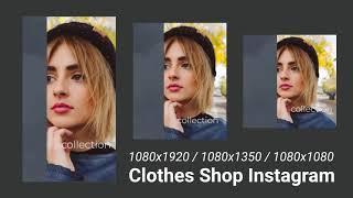 Clothes Shop Slideshow   Promo Store for After Effects 2024