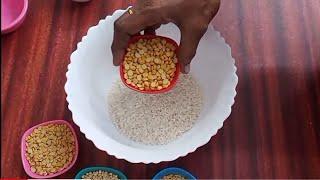 How to grind adi flour  How to make Adai Dosai  Adai Dosa Recipe in Tamil