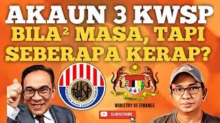 INFO AKAUN 3 BERAPA KEKERAPAN PENGELUARAN PADA BILA² MASA.