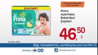 CarrefourSA HaftaSonu İndirimi Prima Bebek Bezi Reklamı