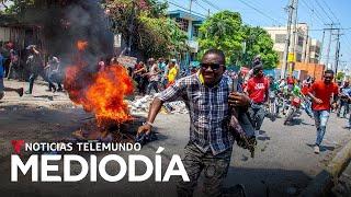 Varios países cierran sus embajadas en Haití por la violencia en las calles  Noticias Telemundo