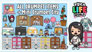 Toca Life World All Crumpet Items + Mini Crumpet City  Toca Boca  NecoLawPie