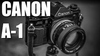 The Canon A-1 film camera - One of the best cameras from the 1980s - Test and review