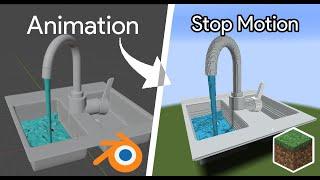 3D Blender Animations inside Minecraft