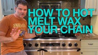 MGTV How to Hot Melt Wax Your Bicycle Chain