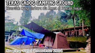 Camping Keluarga di Teras Gadog Puncak Bogor  Camping Ground Terbaru ala Korea  edisi Ramadhan