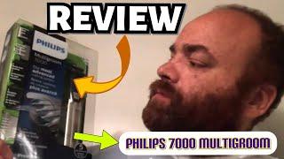 REVIEW Beard Trimming Cutters - Philips Norelco Multigroom 7000 - Model MG7750 Sub To  