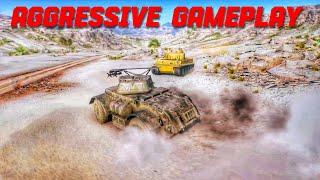 Battlefield V - Staghound T17E1 TANK AGGRESSİVE GAMEPLAY No Death