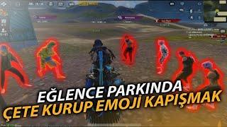 ÇETE KURUP EMOJİ KAPIŞTIM EĞLENCE PARKI TROLL  PUBG MOBİLE