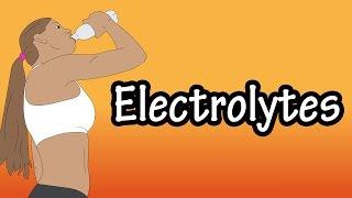 Electrolytes - What Are Electrolytes - Functions Of Electrolytes