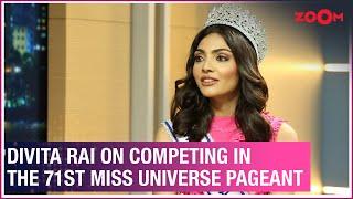 Divita Rai on representing India at Miss Universe 2022 Harnaaz Sandhu her outfits & preparation