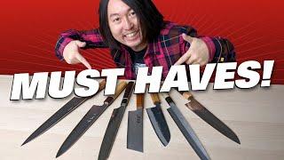 Top 7 ESSENTIAL Japanese Kitchen Knives for 2022