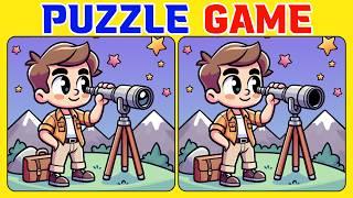 Spot the 3 Differences  Cognitive Climb 《Normal》