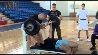 JOVICA KEKOVIC DRZAVNO TAKMICENJE CG -RAW BENCH PRESS- KAT DO 93 KG