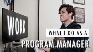 Day in the Life of a Program Manager in Tech Work From Home