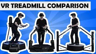 VR Treadmills Review Comparing KAT Walk Mini vs. Cyberith Virtualizer Elite 2 vs. Virtuix Omni