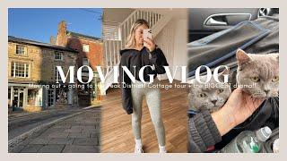 MOVING VLOG #3  Moving out + going to the Peak District Cottage tour + the BIGGEST drama