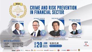 20th INFOBANK-MRI BANKING SERVICE EXCELLENCE 2023 - CRIME & RISK PREVENTION IN FINANCIAL SECTOR