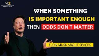 Elon Musk - When Something Is Important Enough You Do It Even If The Odds Are Not In Your Favor