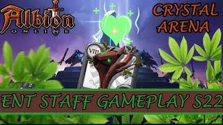 Ent Rootbound Staff Shapeshifter Gameplay  - Crystal Arena Gold 3Season 22  - Albion Online