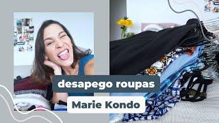 DESTRALHE E DESAPEGO DAS ROUPAS  Método KonMari 2021  Luiza Ferro