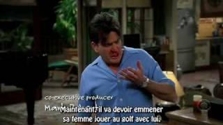 Two And A Half Men 5x15 Rough Night In Hump Junction sub french