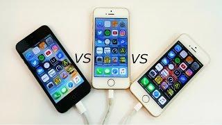 iPhone 5 vs iPhone 5S vs iPhone SE Speed Test