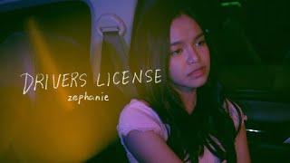 drivers license Olivia Rodrigo  Zephanie Cover