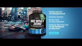 BioTech USA Iso whey zero Review - Erfahrung #supplements #wheyprotein