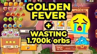  GOLDEN FEVER STEAL EASY GOLDEN GEMS  SPENDING 1.7k ORBS   King of Thieves